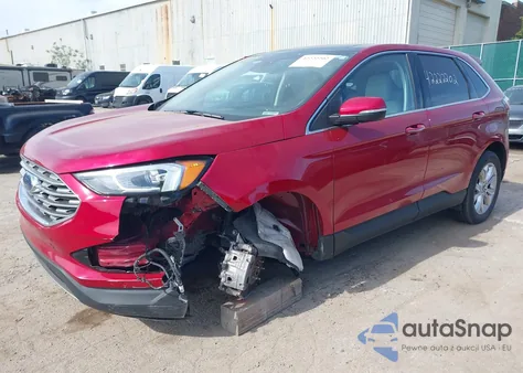 2021 Ford Edge Titanium из США, поврежденный, VIN 2FMPK4K98MBA41410